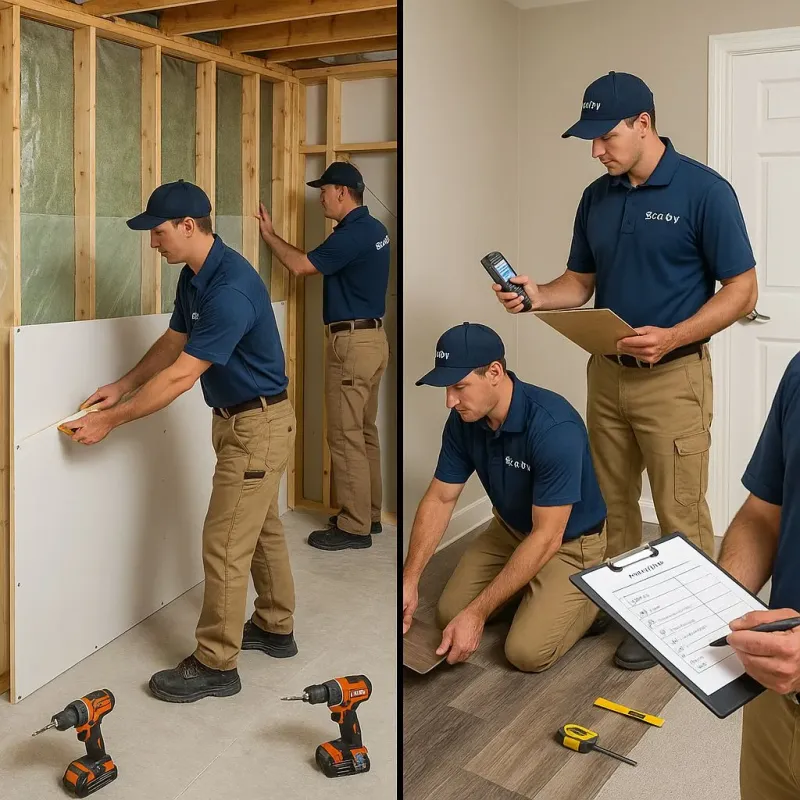 Repairs and Reconstruction process in Lynn County, TX